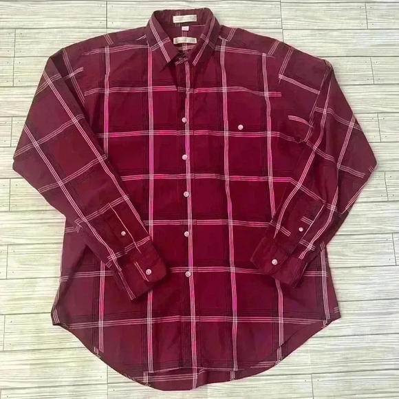 Vintage Christian Dior Plaid Shirt - Picture 1 of 6